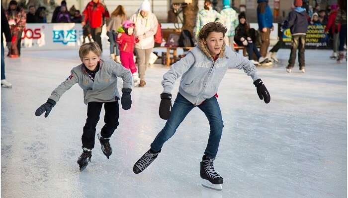 Frederiksberg: Aller faire du patin à glace