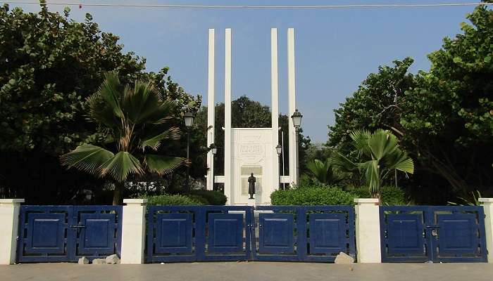 French War Memorial a best places to visit in Pondicherry in 1 day.