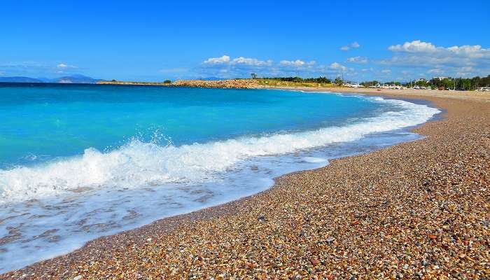 La magnifique vue de Plage 