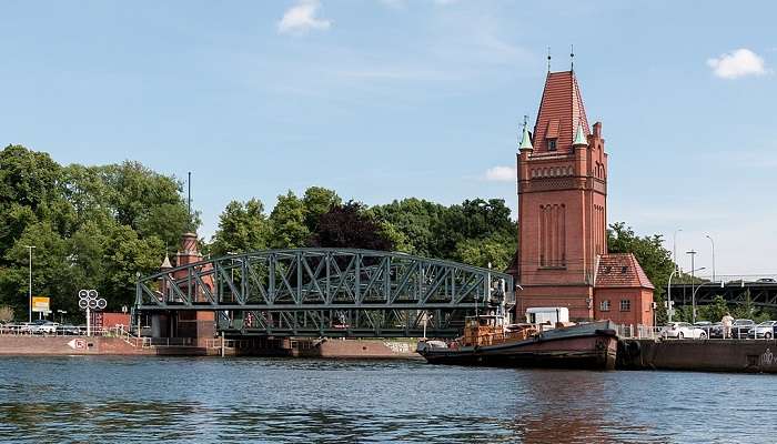 High points at the bridge tower in Lubeck