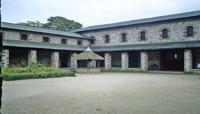 Inside the Saalburg Roman Fort