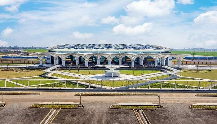 The new terminal at Jabalpur airport to reach Kanha National Park.