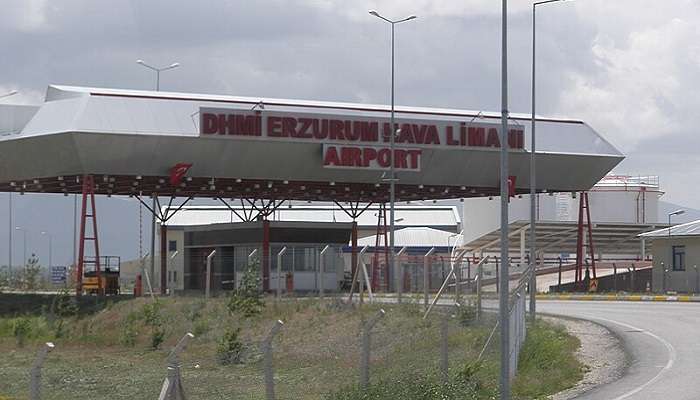 Erzurum Airport in Turkey.