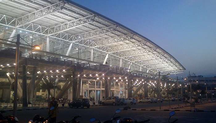 Chennai International Airport is the nearest airport