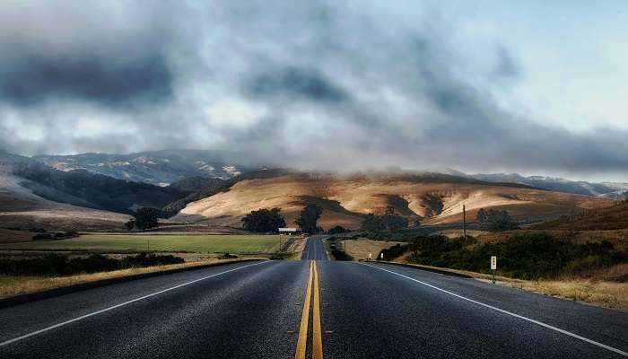 Reach by road to velsao beach