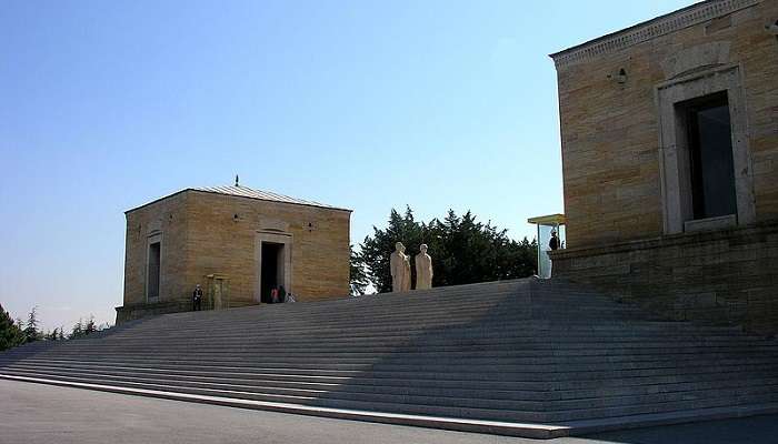 Ancient monuments at Independence Tower.