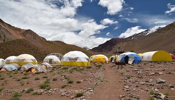 Visit base camp for an unforgettable spiritual experience.