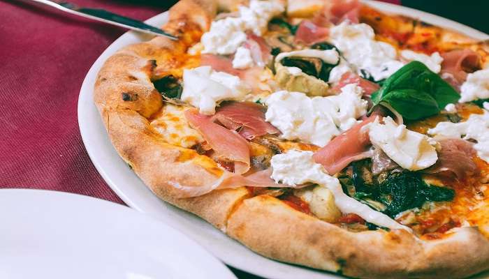 Mouthwatering pizza is a must-try at the Italian.