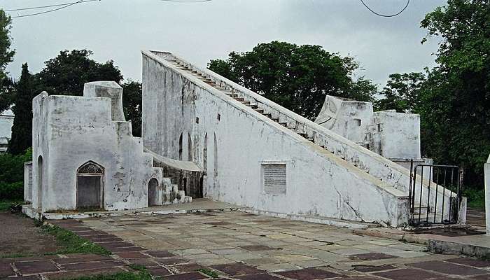 Jantar Mantar jain built by Maharaja Jai Singh II to visit near the Nagarkot Ki Rani Temple, Ujjain.