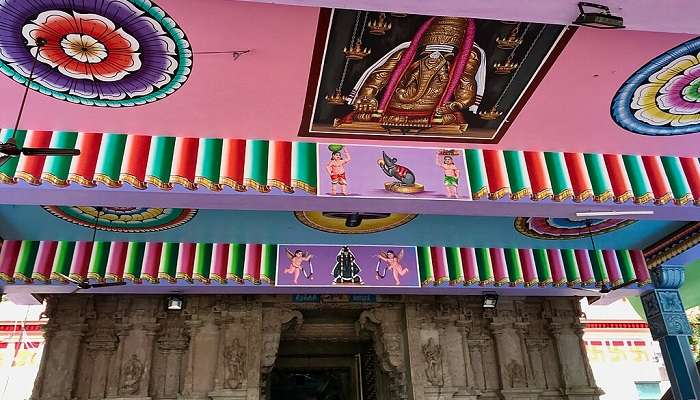 visit the most charming Karpaka Vinayaka temple that is a 7th-century rock-cut cave temple also called Pillaiyarpatti Pillaiyar Temple in Vairavanpatti