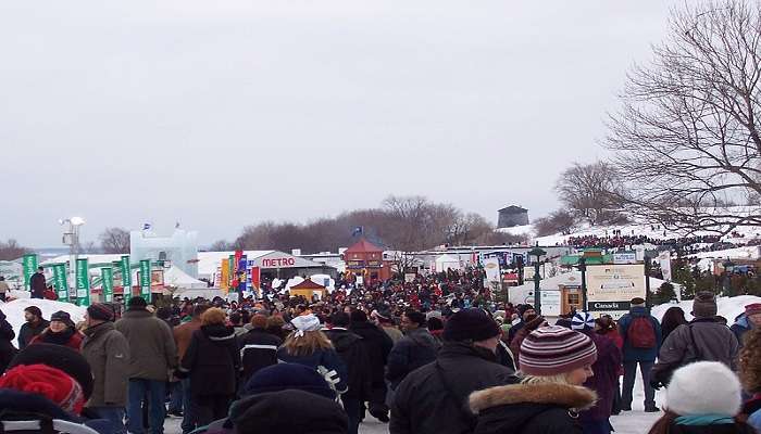 List of events in Quebec Winter Carnival.