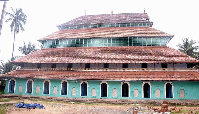 Mishkal Mosque in Calicut at Beypore Beach.