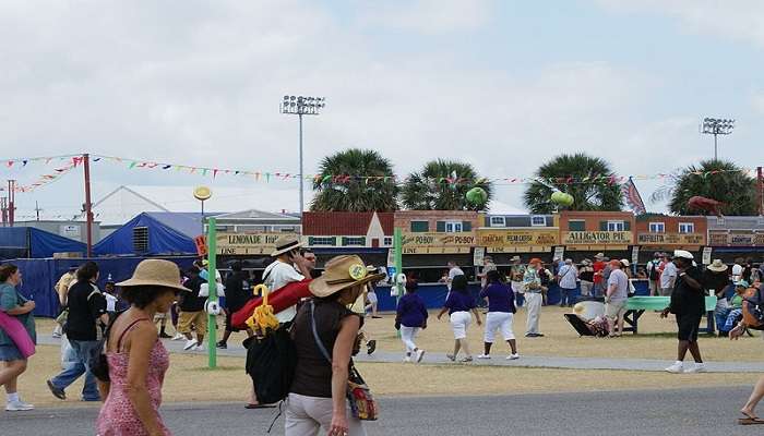 Louisiana Pecan Festival Jazz music show