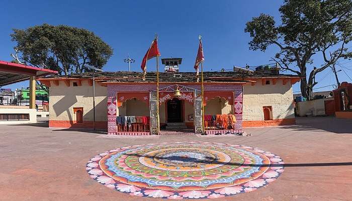 Entrance of Nanda Devi Temple