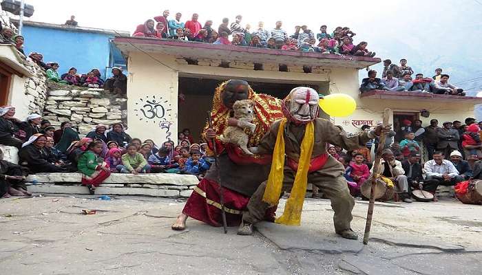 Folk Dance and Music at the Nanda Devi Temple in Almora