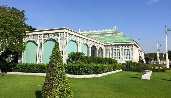 Palace of Chitralada near the Dusit Palace.