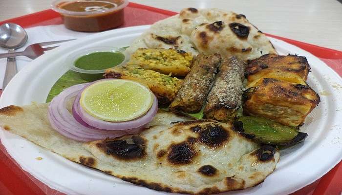 A sizzling tandoori platter