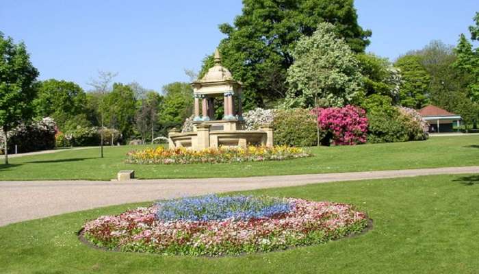 Kids play area d in the Queens Park