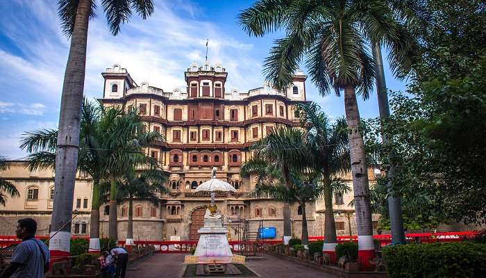 The royal look of Rajwada Palace