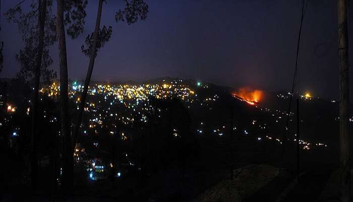 Ranikhet near the Nanda devi temple in almora.