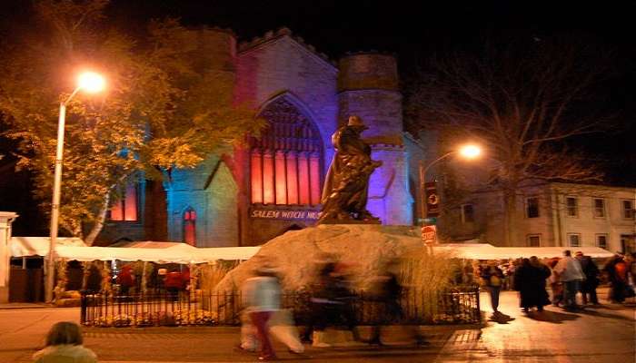 Salem is one of the top places to visit during Halloween