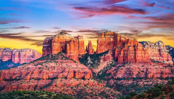 Sedona is among the best places to visit during Thanksgiving.