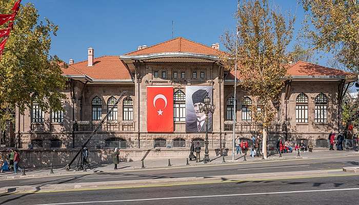 Labours working portrait at The Atatürk and War of Independence Museum