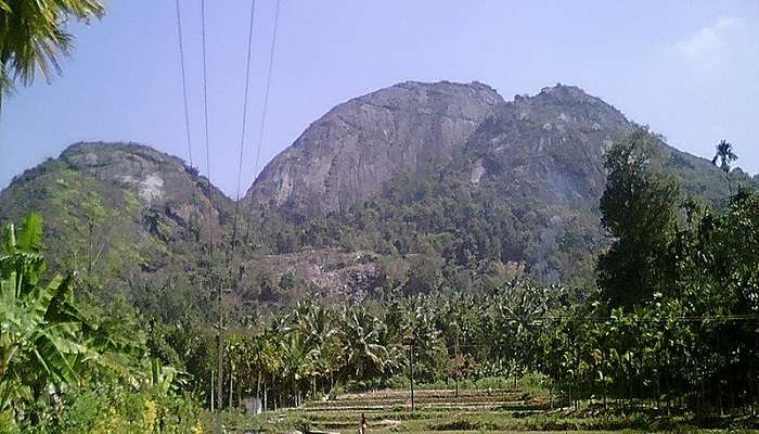 A huge rock of Kolagappara Wayanad