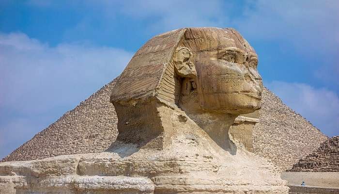 Iconic Great Pyramid in Egypt