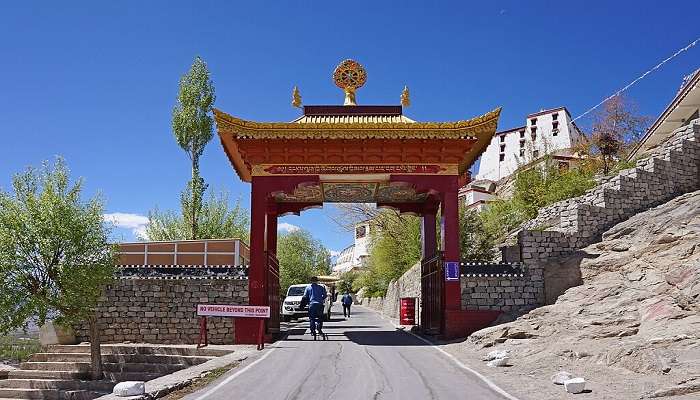 Entrance view of Monastery