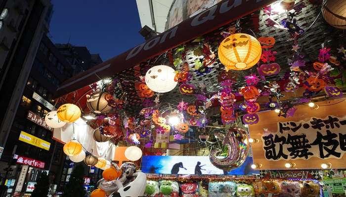 Tokyo celebration, one of the best places to visit during Halloween