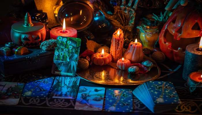 An amusing view of fortune telling in Romania Halloween