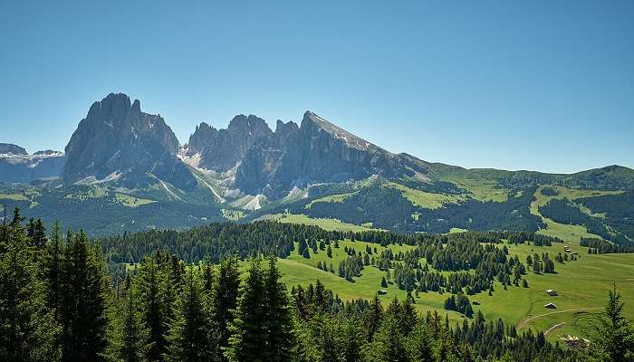 Val Gardena valley, a best places to visit in Dolomites.