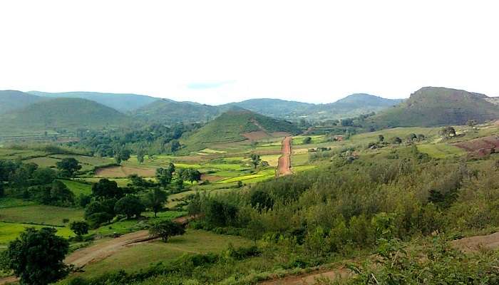 La vue incroyable de Vallée d’Araku