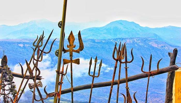 View From Velliangiri Mountains