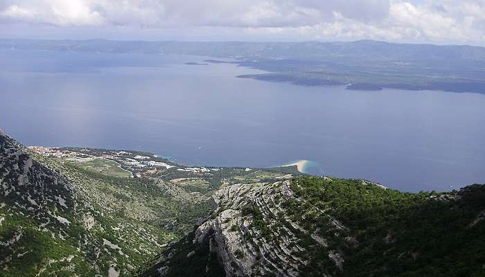 Panoramic view from Vidova Gora