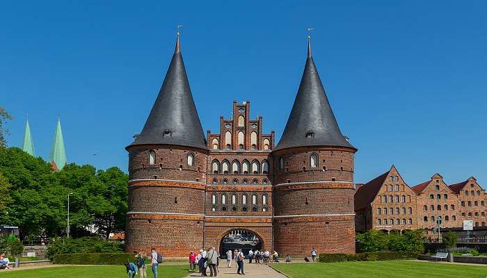 Medieval Gate in Lübeck