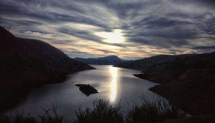 Avalanche Lake at Ooty at the dusk