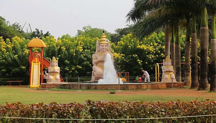 The green and serene atmosphere at Global Vipassana Pagoda takes you through a unique journey