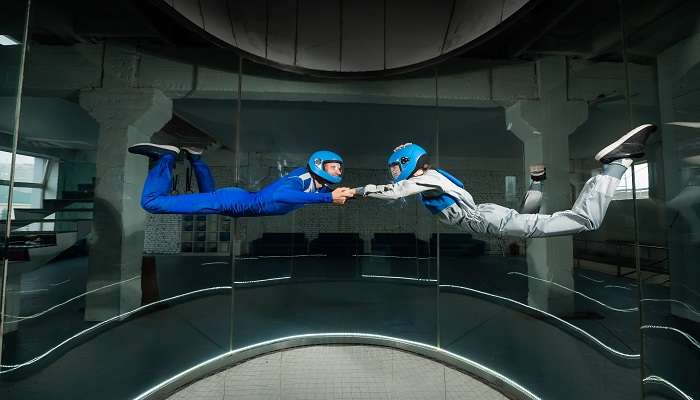 About indoor skydiving.