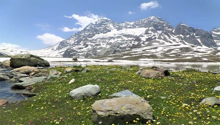 This peak is regarded as one of the few dwelling places of Lord Shiva 