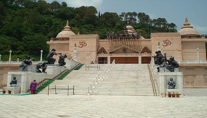 Mohan Shakti Heritage Park is a modern spiritual cultural park under construction in the Solan district