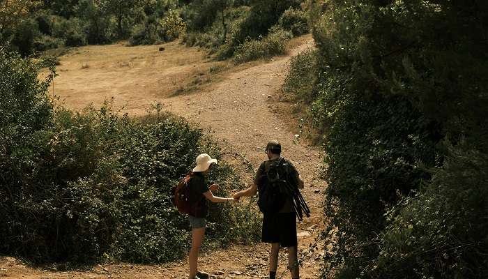 Trek to reach yana Caves