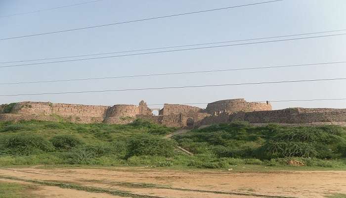 The iconic Adilabad Fort is a cultural site in the location