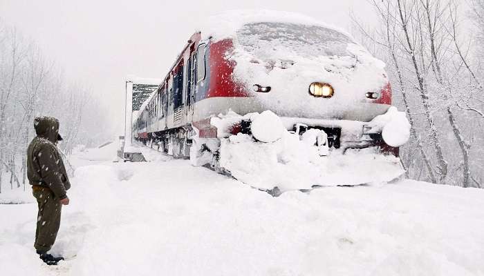 Anantnag, kashmir india snow