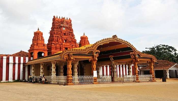 The Annur Kandasamy Temple is a significant religious site dedicated to Lord Murugan