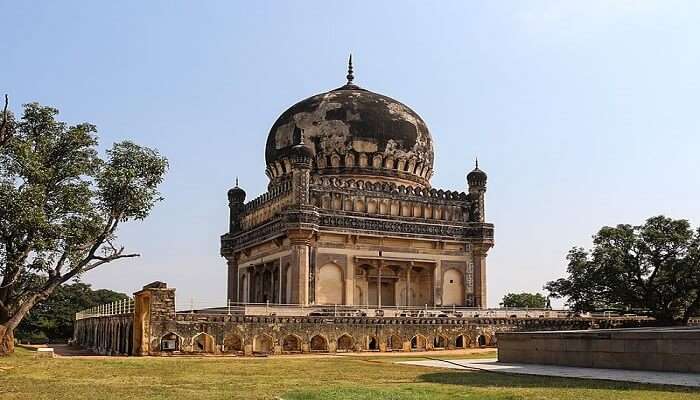 Experience Hyderabad's cultural heritage at the Qutub Shahi Tombs.