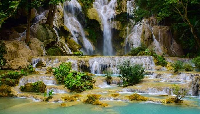 A beautiful architectural marvel of Kesarval spring verna waterfall. 