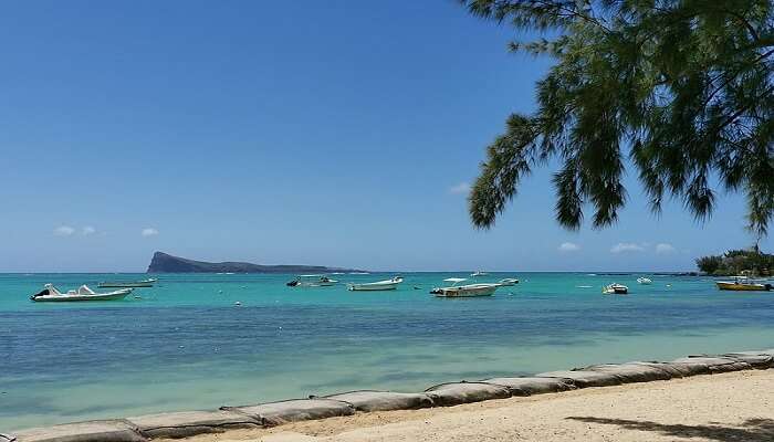 The serene view of Bain Boeuf beach