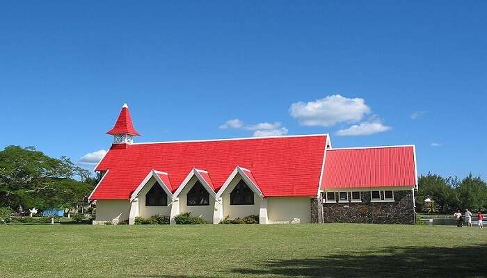 The view of Church at Cap Malheureux